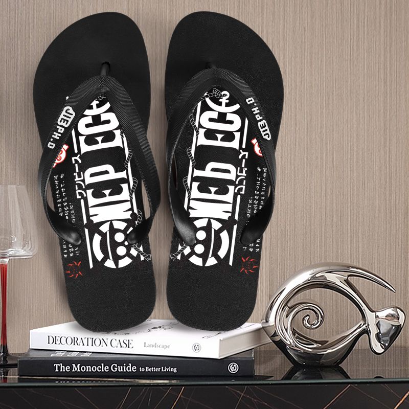 New One Piece anime flip-flops - огляд і ціна Summer Clothing Wholesale