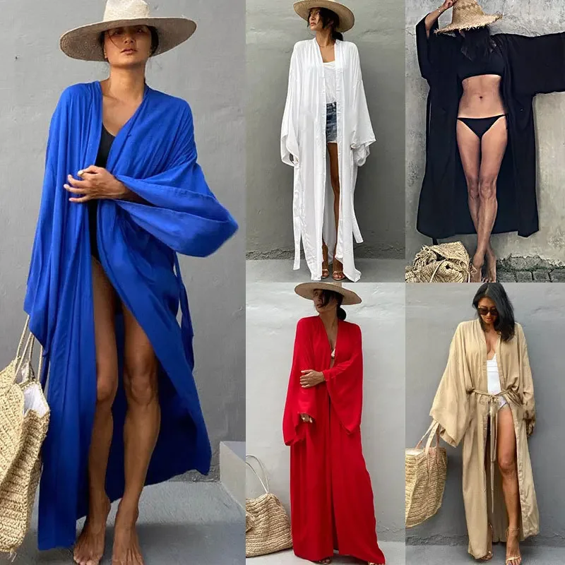 Kimono Women Beach Wear Cover  - огляд і ціна Summer Clothing Wraps