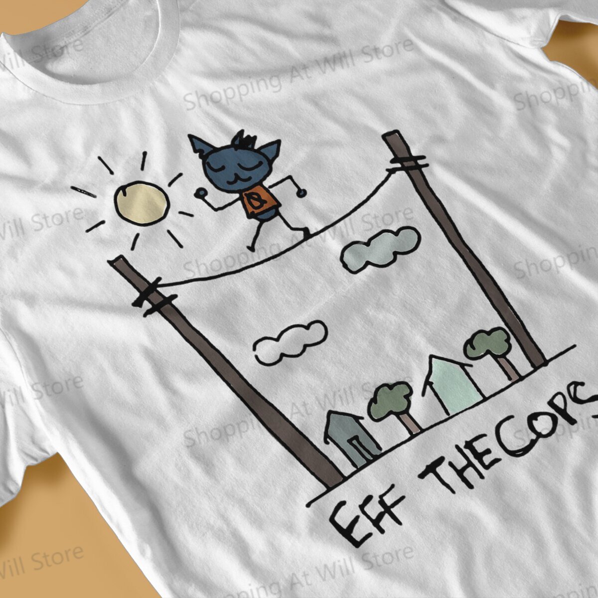Summer Men's and Women's T-shi - огляд і ціна Summer Clothing Drawing