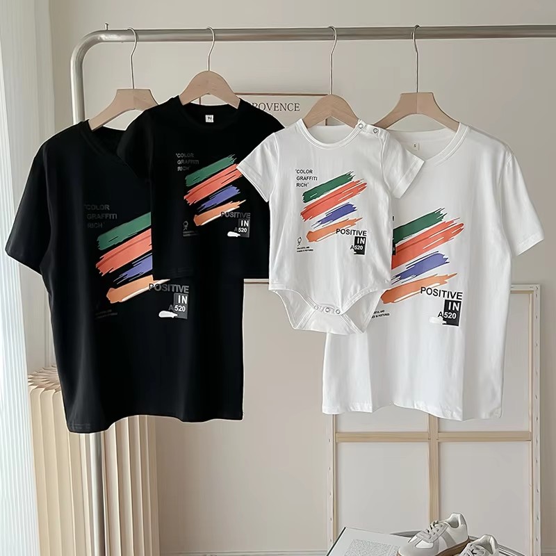Family Look T Shirts 2026 Summ - огляд і ціна Summer Clothing Drawing