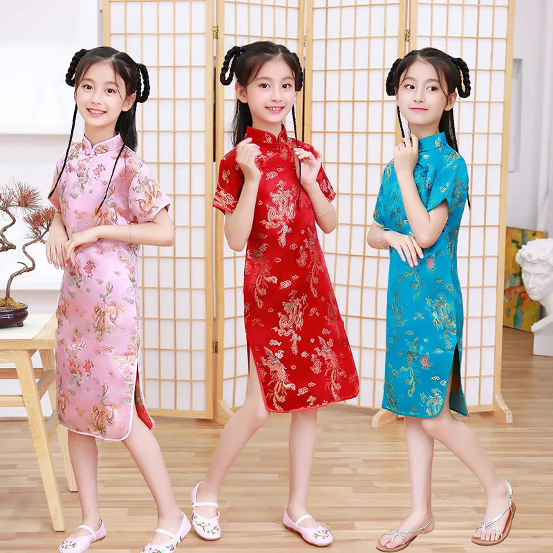 Summer Children's Cheongsam Mo - огляд і ціна Summer Clothing Baby Girl